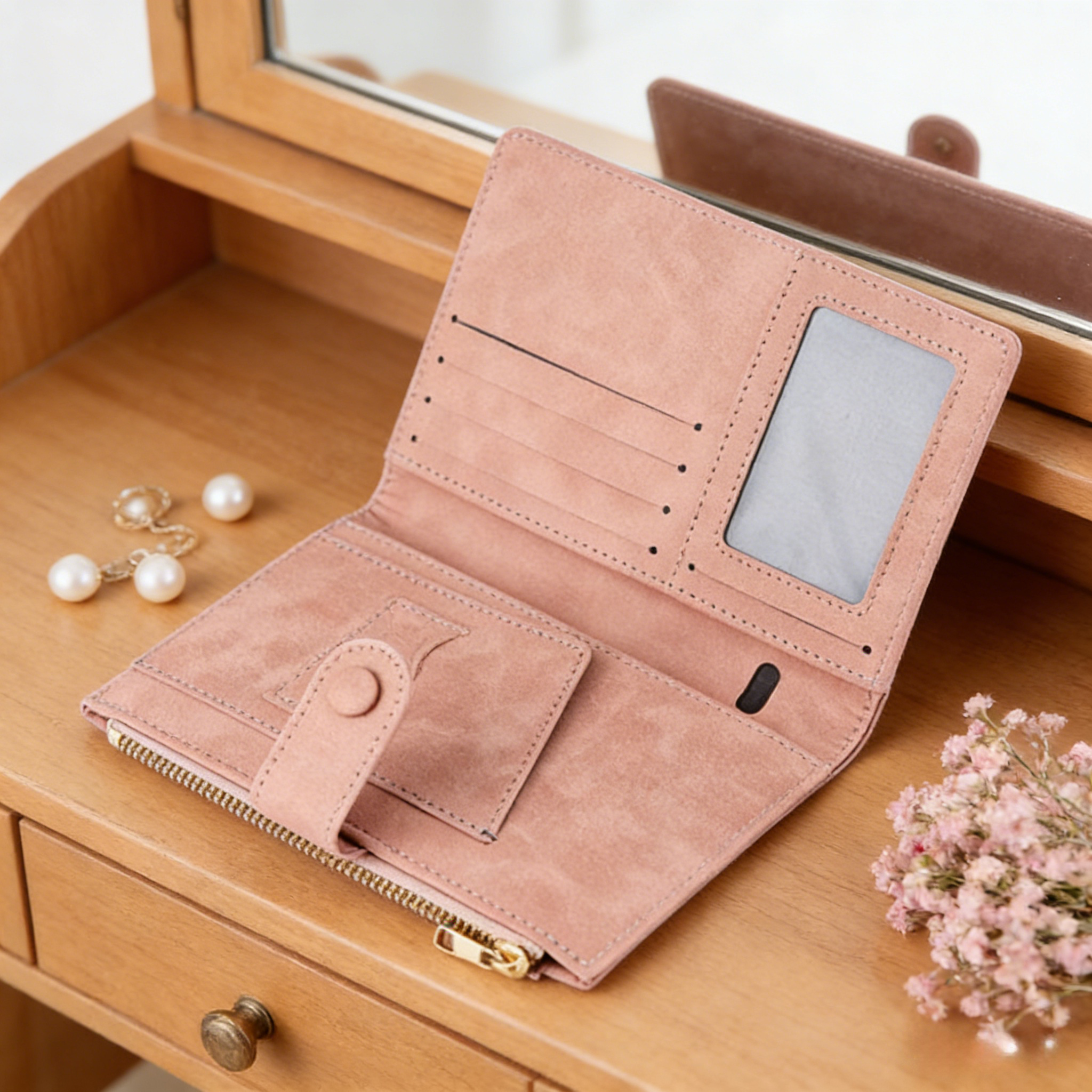 RFID Blocking Soft Leather Travel Passport Organizer