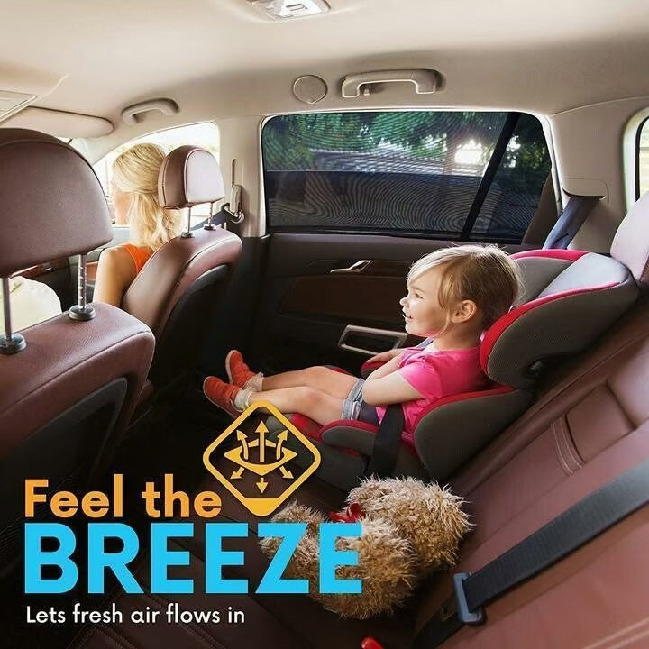 🚗 Universal Car Window Screens — Keep Your Car Cool, Comfortable & Protected