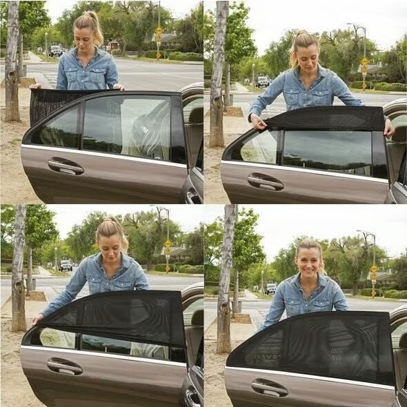 🚗 Universal Car Window Screens — Keep Your Car Cool, Comfortable & Protected