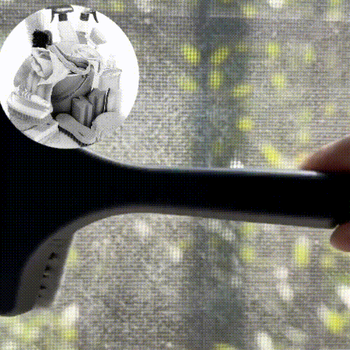 2-in-1 Window Screen Cleaner – Safely Clean High Windows & Remove Pet Hair in Minutes