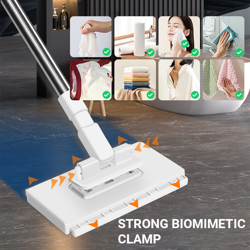 💦Last Day Sales 50% OFF🧹Disposable Dust Mop with 4 Reusable Cloths