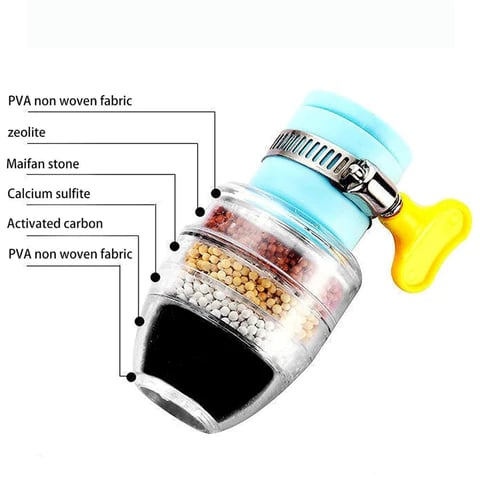 🔥2026 Upgrade 💧 6-Layer Charcoal Faucet Filter for Fresh, Safe Water