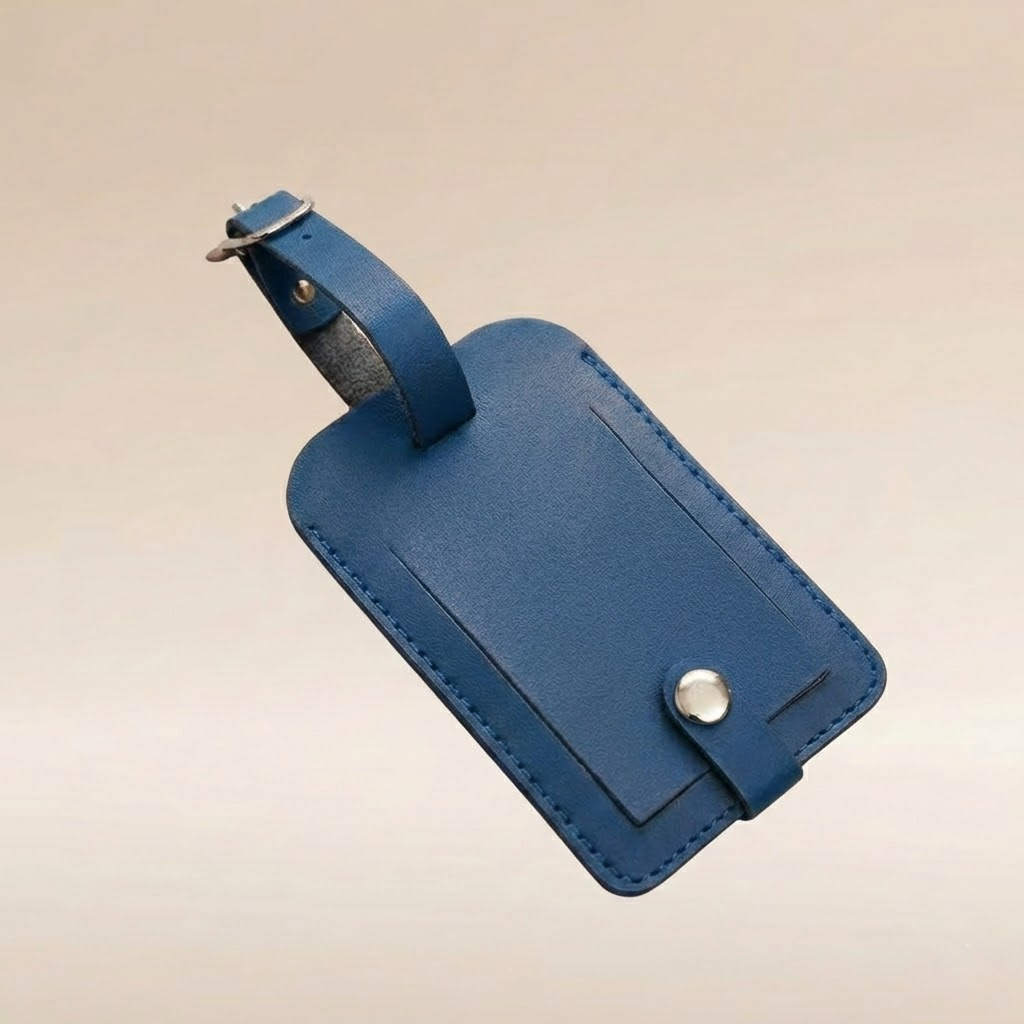 Premium PU Leather Creative Luggage Tag