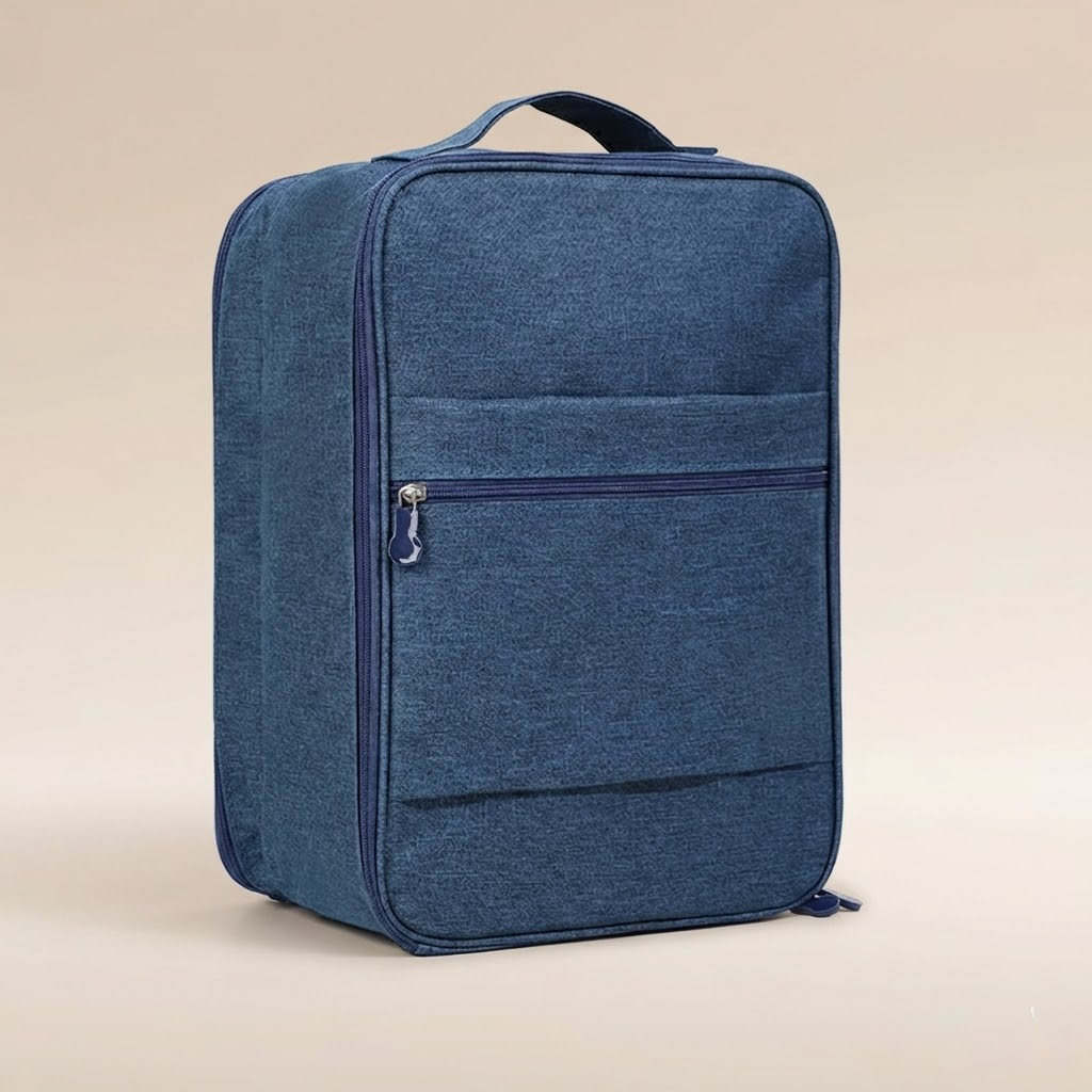 Large Capacity Three-Layer Travel Shoe Storage Bag