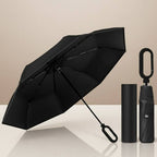 Portable Carabiner Umbrella with Reflective Edge