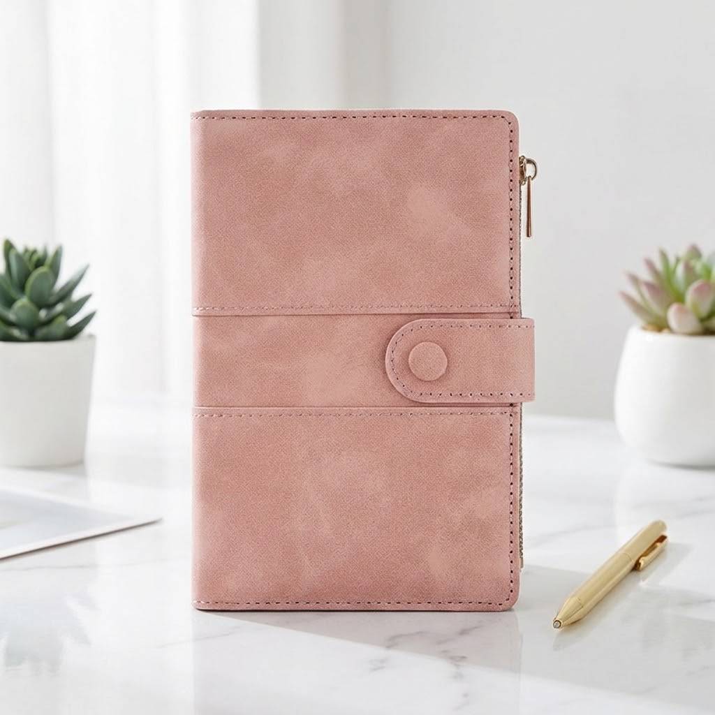 RFID Blocking Soft Leather Travel Passport Organizer