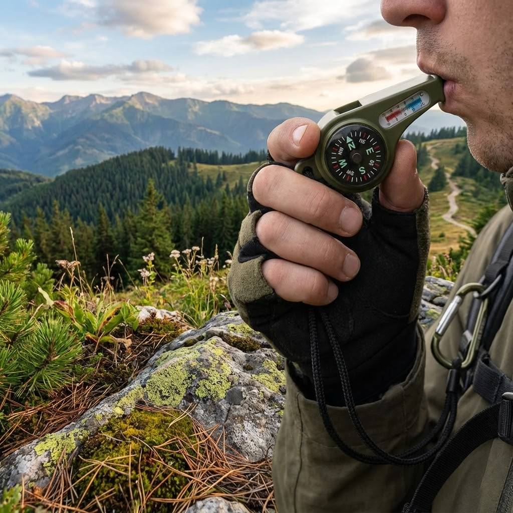 3-in-1 Outdoor Survival Whistle